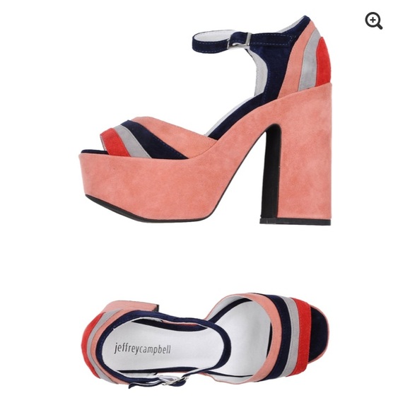 Jeffrey Campbell Shoes - Jeffrey Campbell Platform Sandal multicolor.